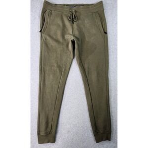 Jordan Craig Legacy Edition Sweatpants Men's XL 38x32 Green Joggers Zip Pockets